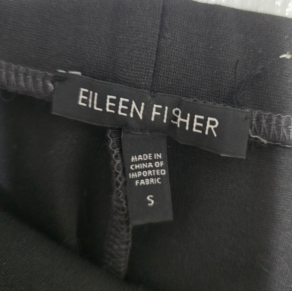 Eileen Fisher Washable Stretch Crepe High-Waisted Pant Size Small B48 - Picture 3 of 7